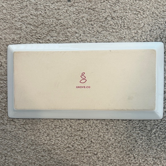 Grove Collaborative Floral Rectangular Tray - Picture 2 of 2